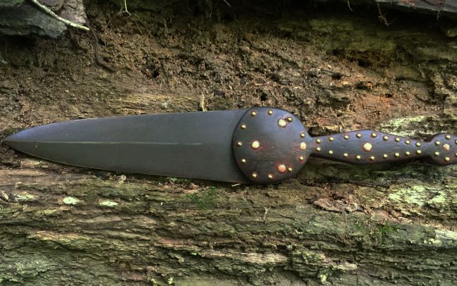 Wood Handled Athabascan Dagger