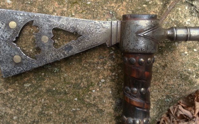 Sioux Batwing Pipe Tomahawk Head