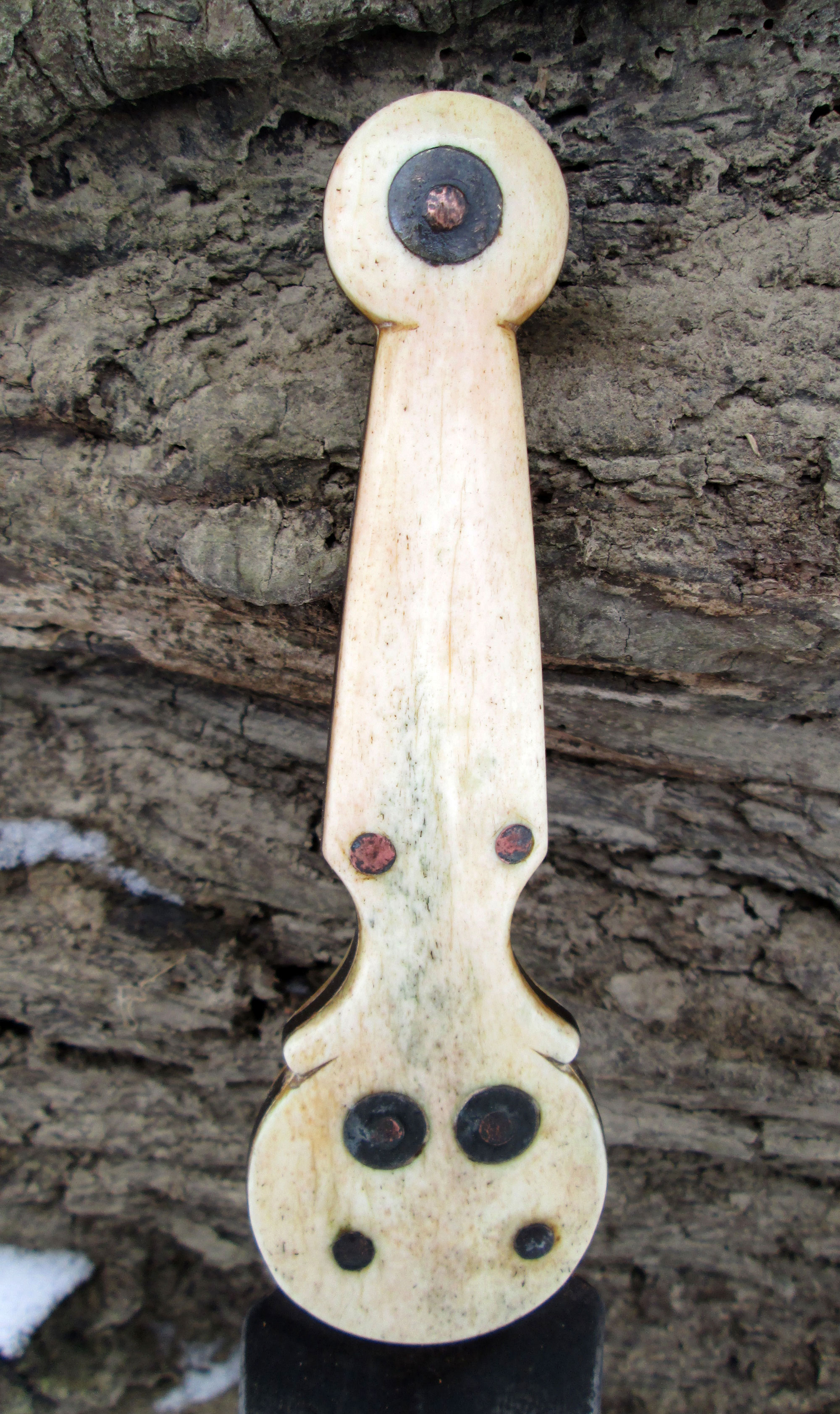 Bone Handled Athabascan Dagger Side 2